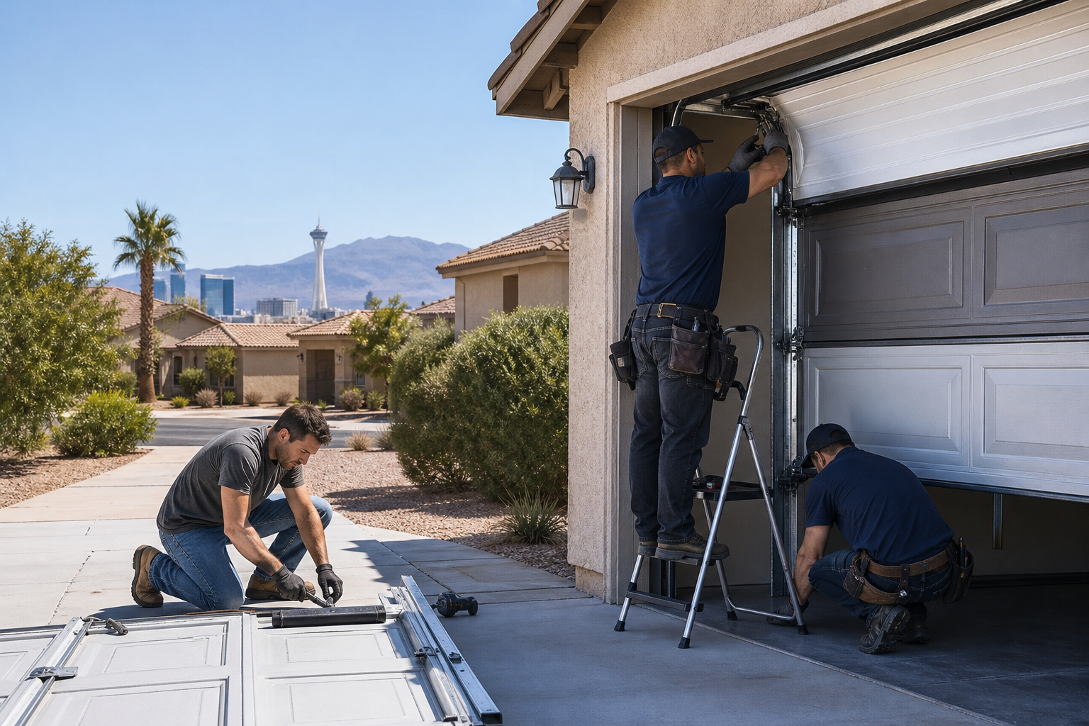 DIY vs. Professional Garage Door: What North Las Vegas Homeowners Should Know